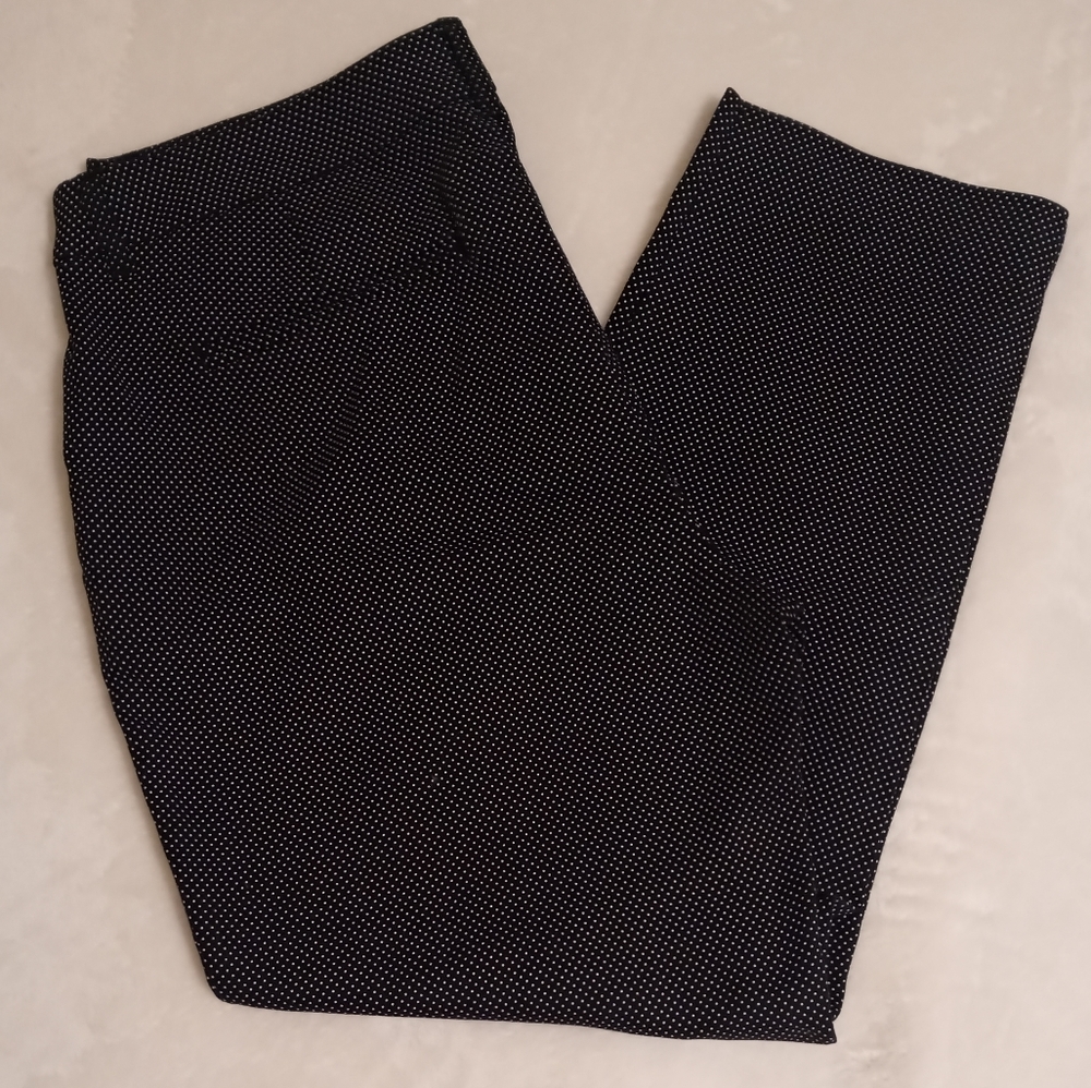 Old Navy | Black and White Polka Dot Mid Rise Dress Pants